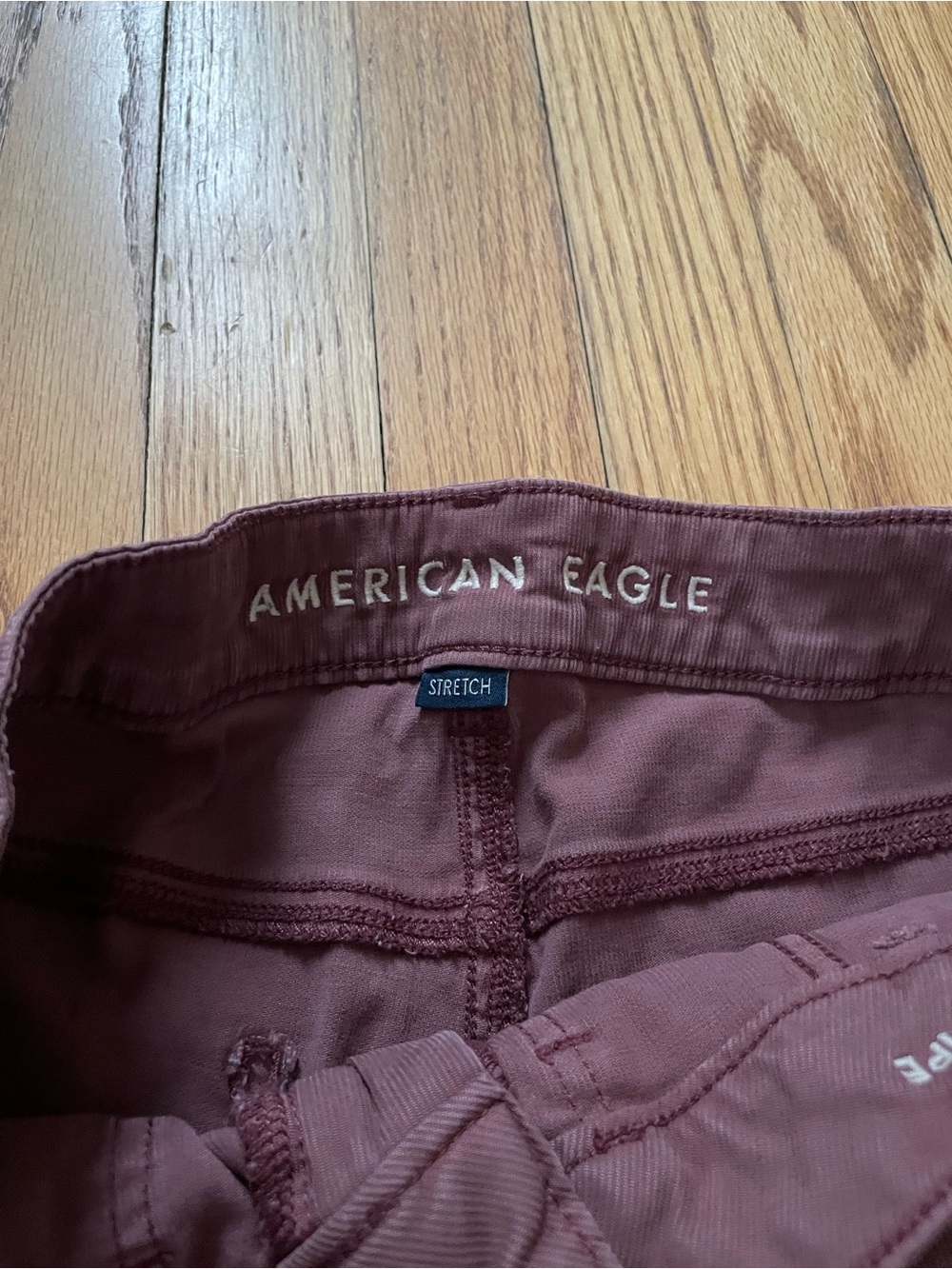 American Eagle Cargo Pants in Mauve